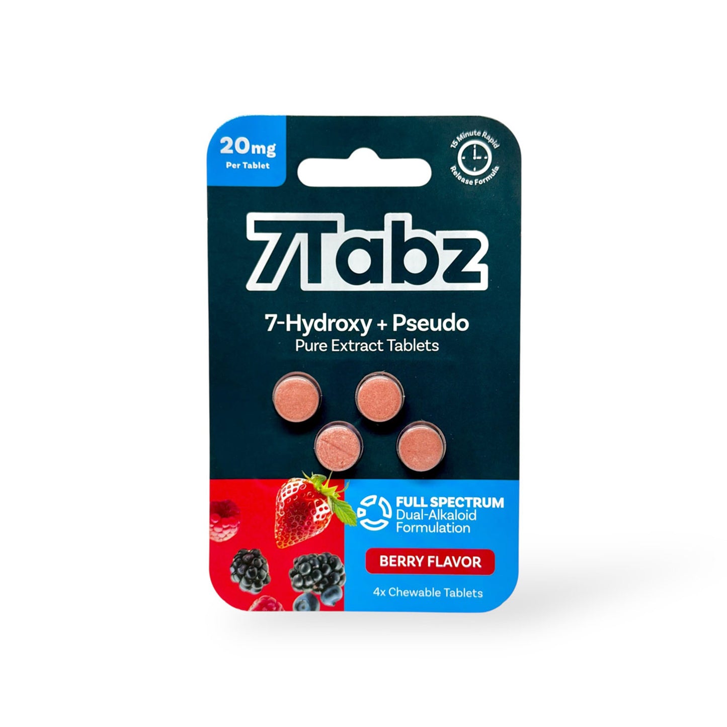 7Tabz 4 Chewable 20mg Tablets