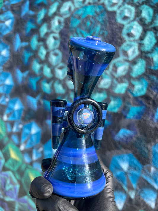 Smiley 7 Inch Mini Tube with 4 Hole Diffuser