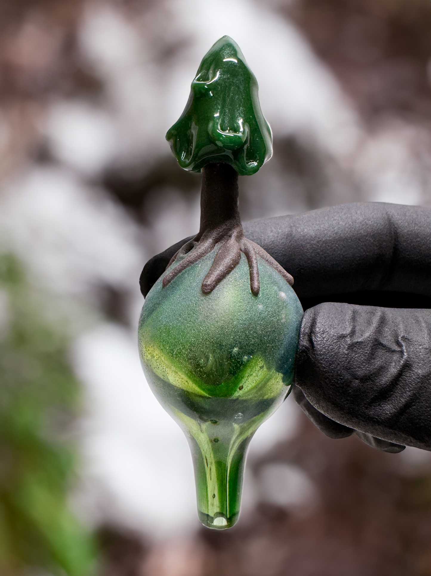 Chad G Glass Pine Tree Carb Cap