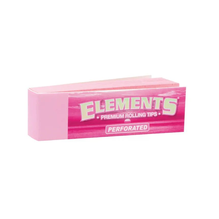 Elements Pink Perforated Rolling Tips