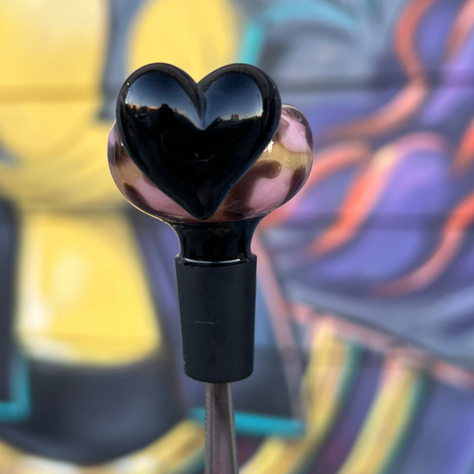 Sakibomb Black Heart Leopard 14mm Slide
