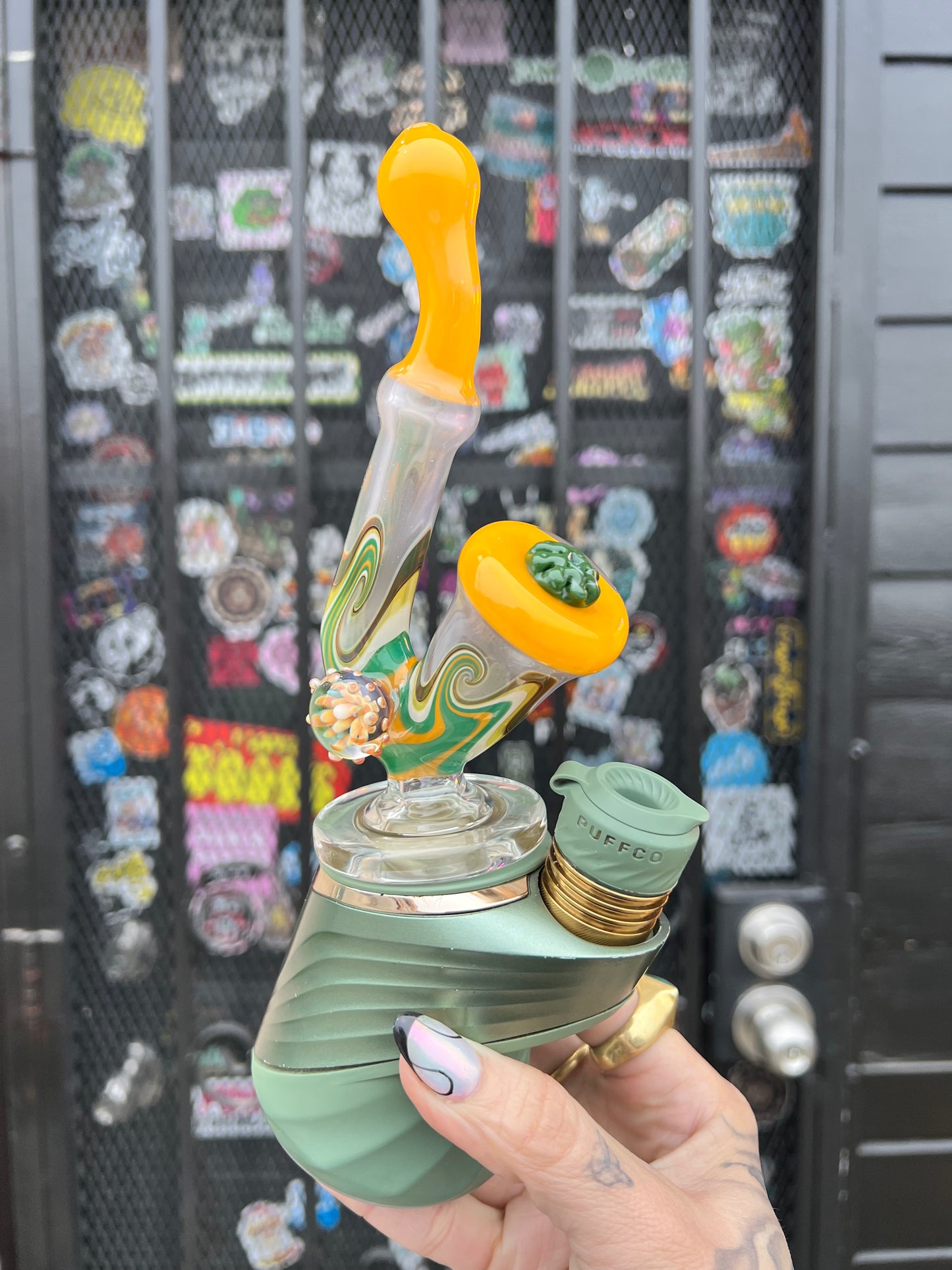 Chad G Puffco Peak Dry Attachment "Sherlock"