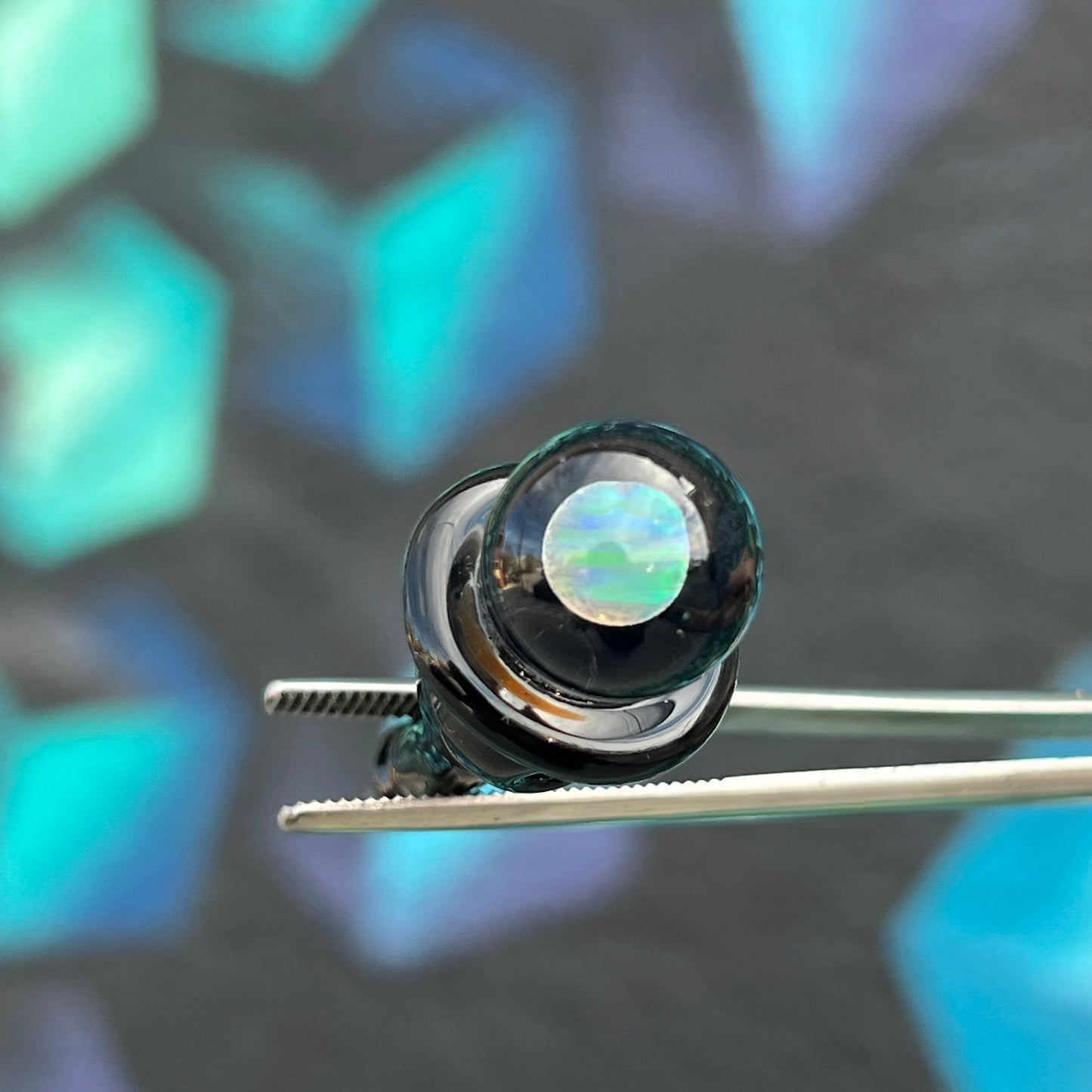 Shaggy Glass Opal Puffco Joystick