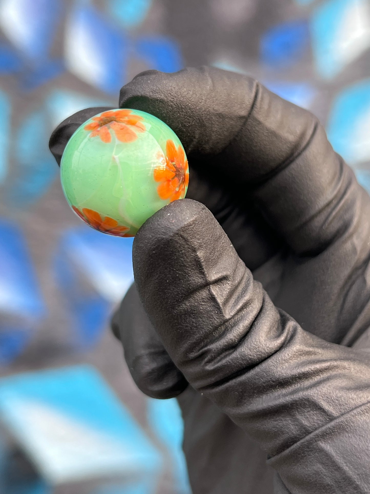 Crystal June Floral Slurper Set