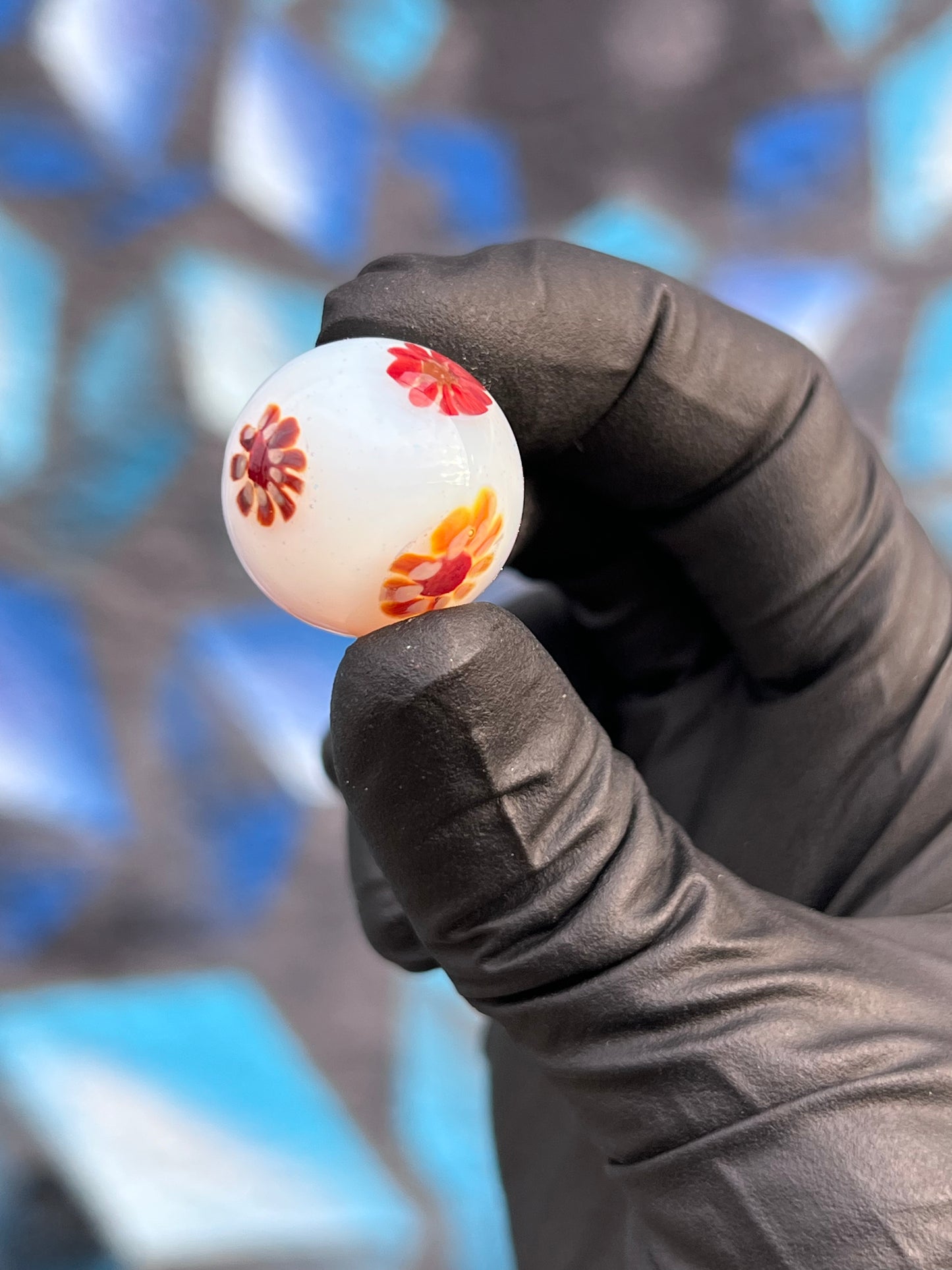 Crystal June Floral Slurper Set