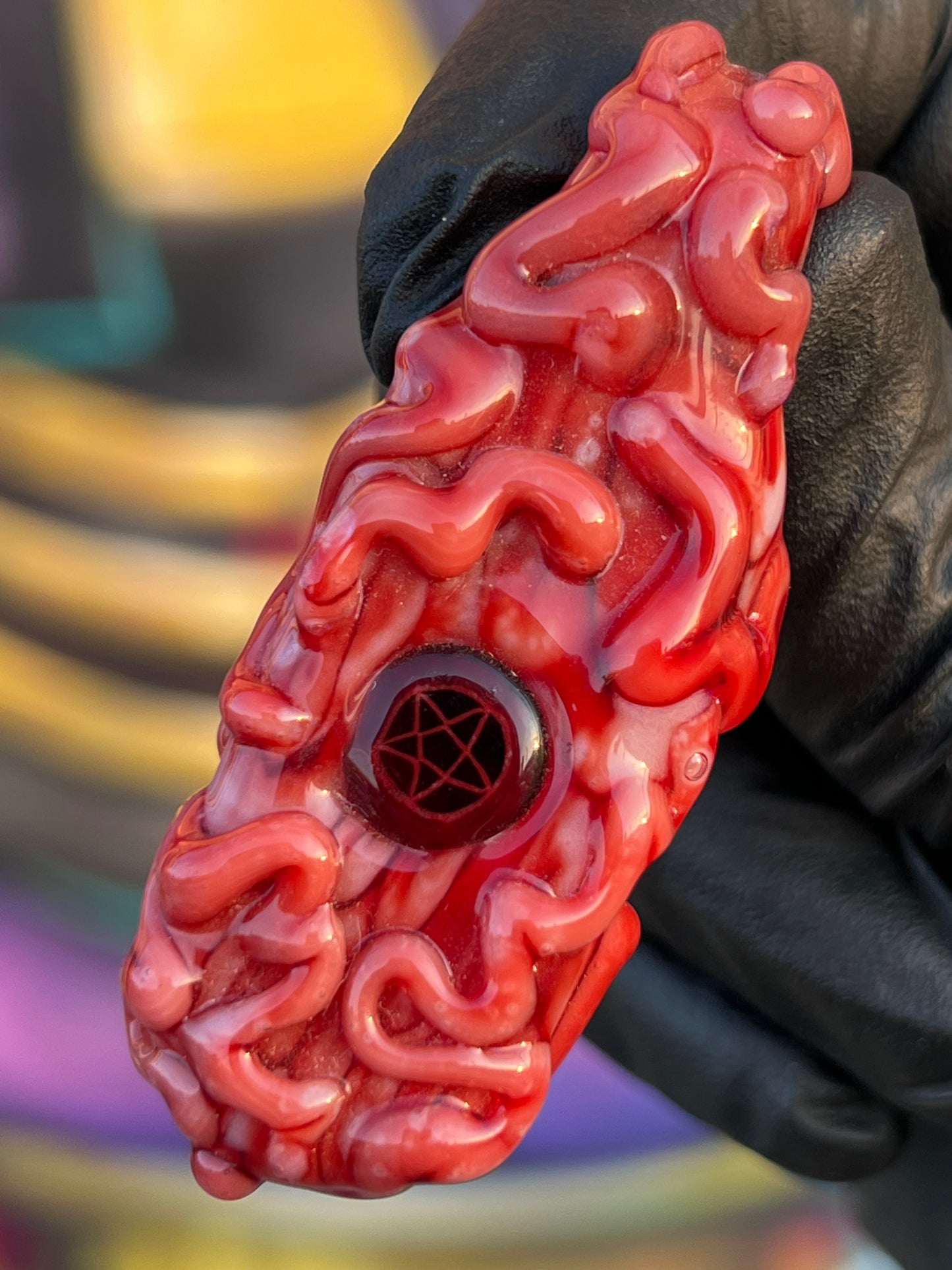Algae Brain Slab Pendant
