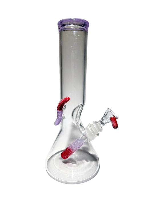 Emperial Glass Worm Beaker