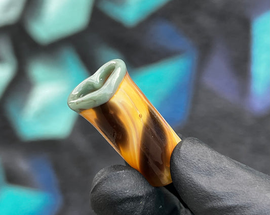 Sakibomb Leopard Heart Tip Sage 14mm