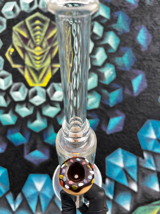 KGB Glass Stemless Donut Tube #2