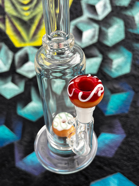 KGB Glass Stemless Donut Tube #3