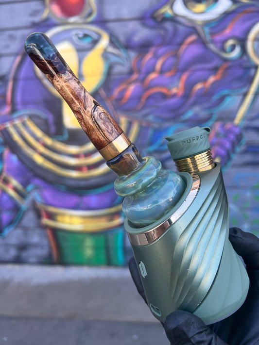 Nap Glass Dry Peak Attachment Green Goddess