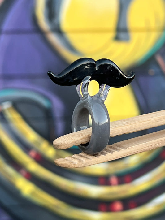 Sakibomb Mustache Joint Holder Ring # 11 Size 5.5