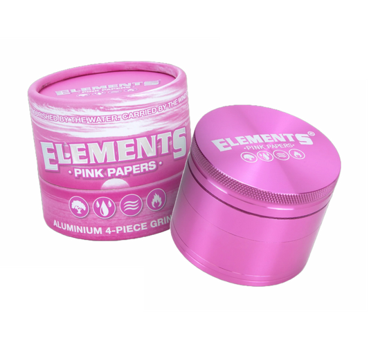 Element Pink 2.5'' 4 Piece Grinder
