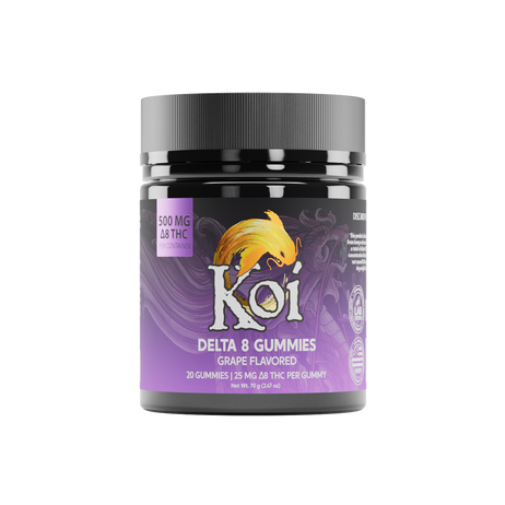 Koi Delta Gummies 500mg Jar
