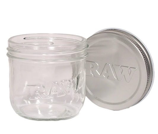 Raw Mason Jar