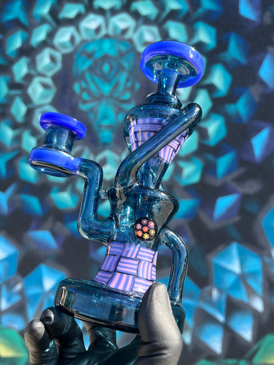 Smiley 8 Inch Dual Uptake Recycler