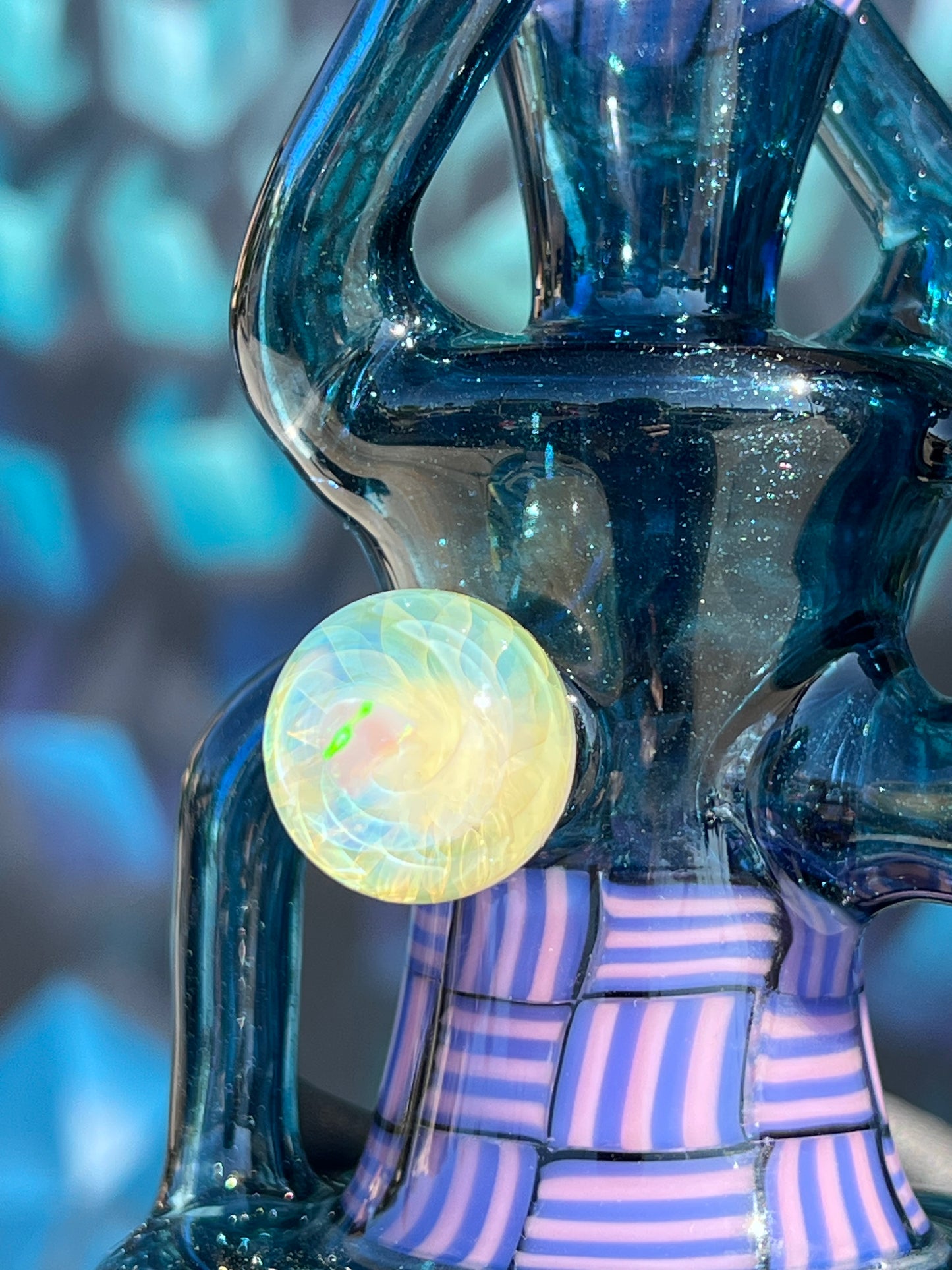 Smiley 8 Inch Dual Uptake Recycler