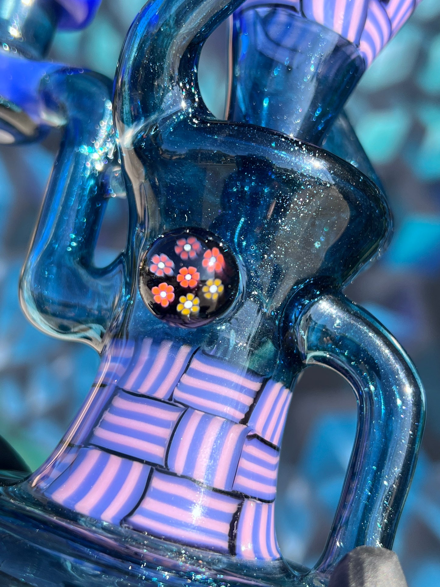 Smiley 8 Inch Dual Uptake Recycler