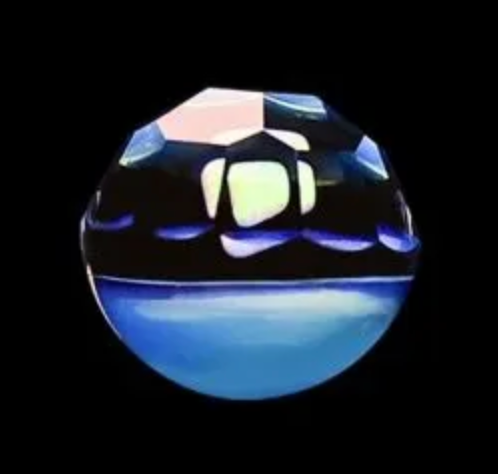 Terporium Faceted Top Marble with Opal