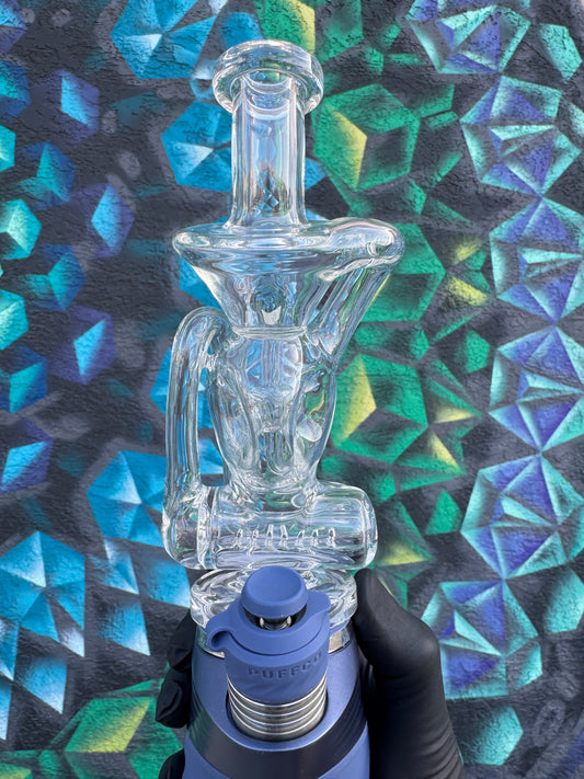 Ben Wilson Glass Inline Recylcer Peak/Peak Pro Top