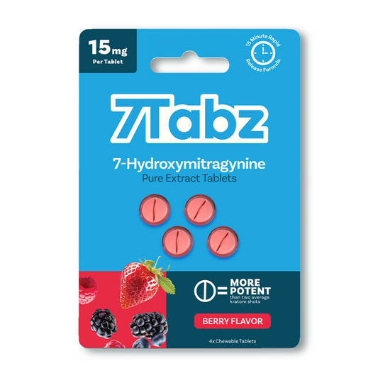 7Tabz 4 Chewable 15mg Tablets
