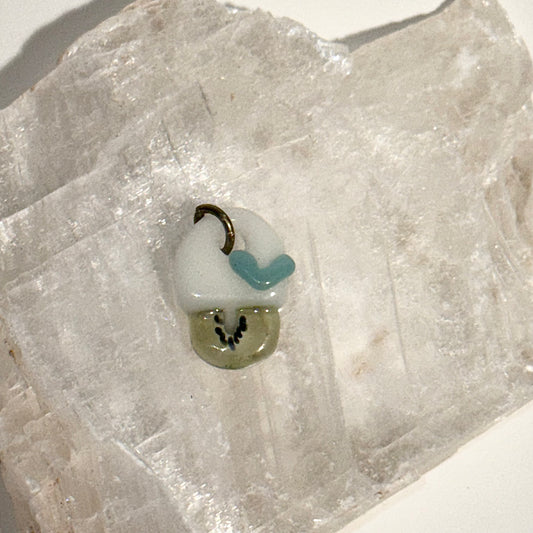 Sakibomb Electrum Mini Kiwi Pendant #1