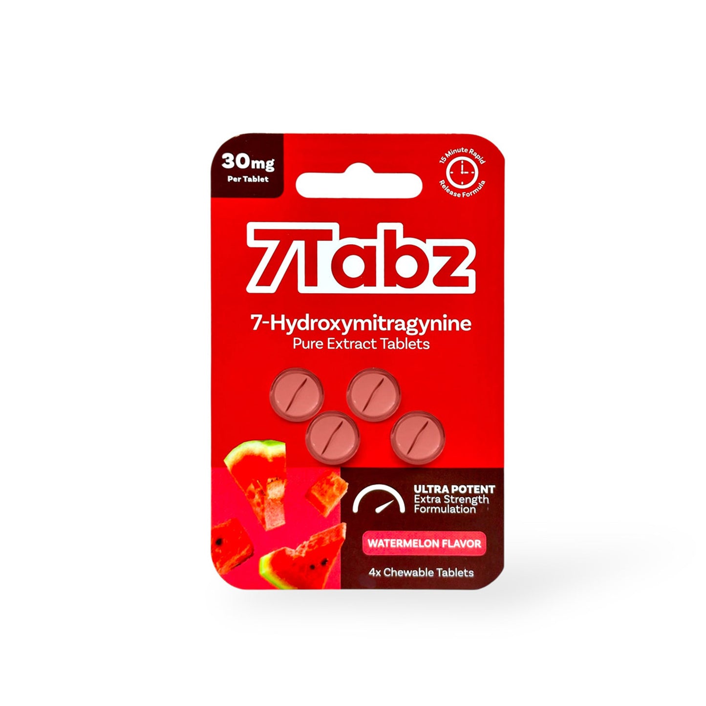 7Tabz 4 Chewable 30mg Tablets