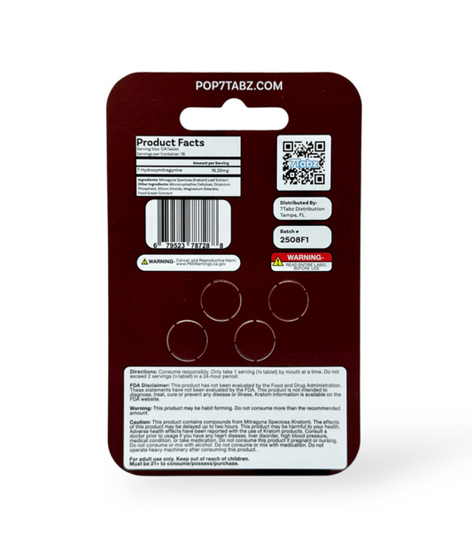 7Tabz 4 Chewable 65mg Tablets