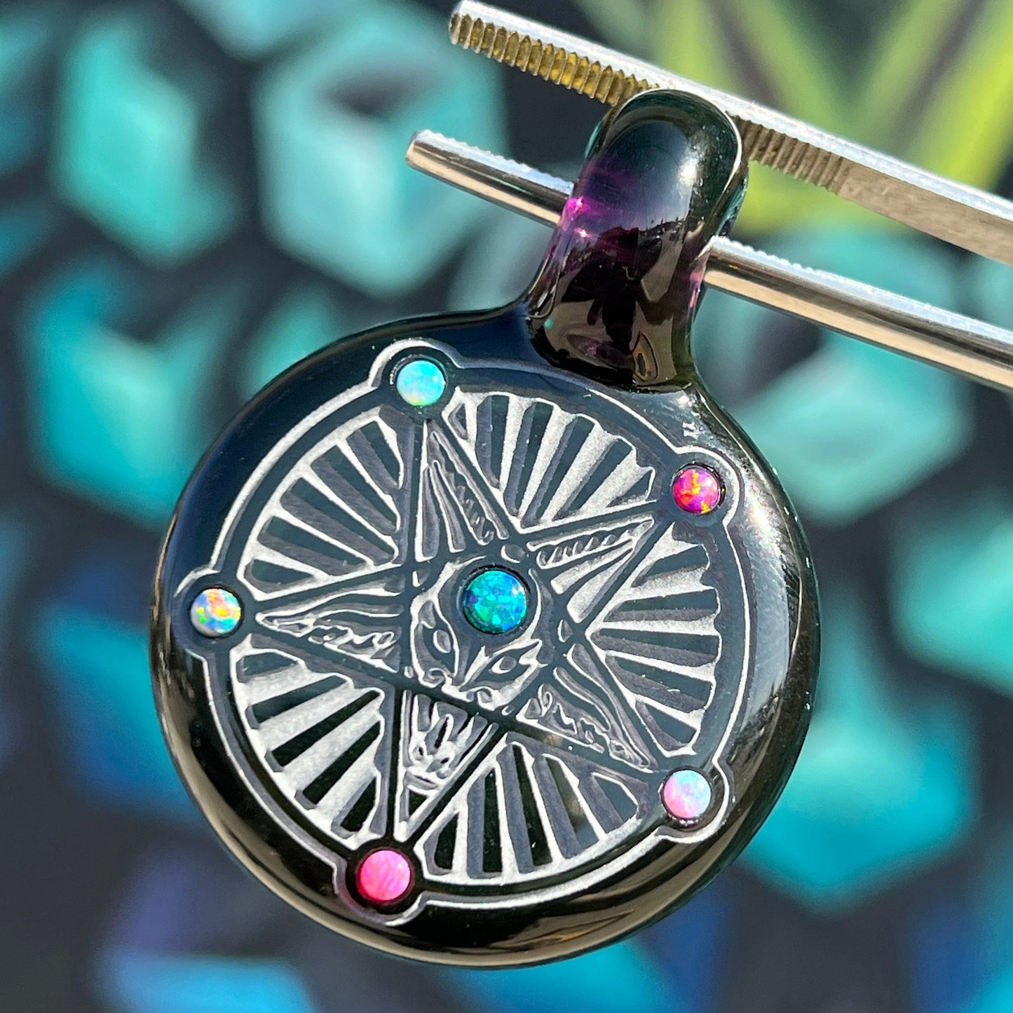 Dwrek Six Of Opal Pendant 2