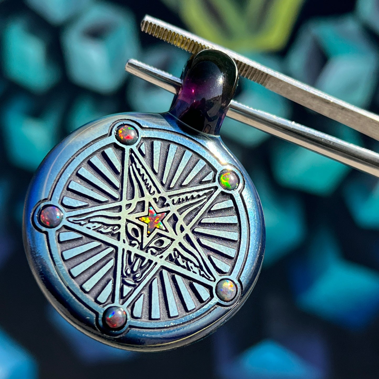 Dwreck Six Of Opal Pendant 1