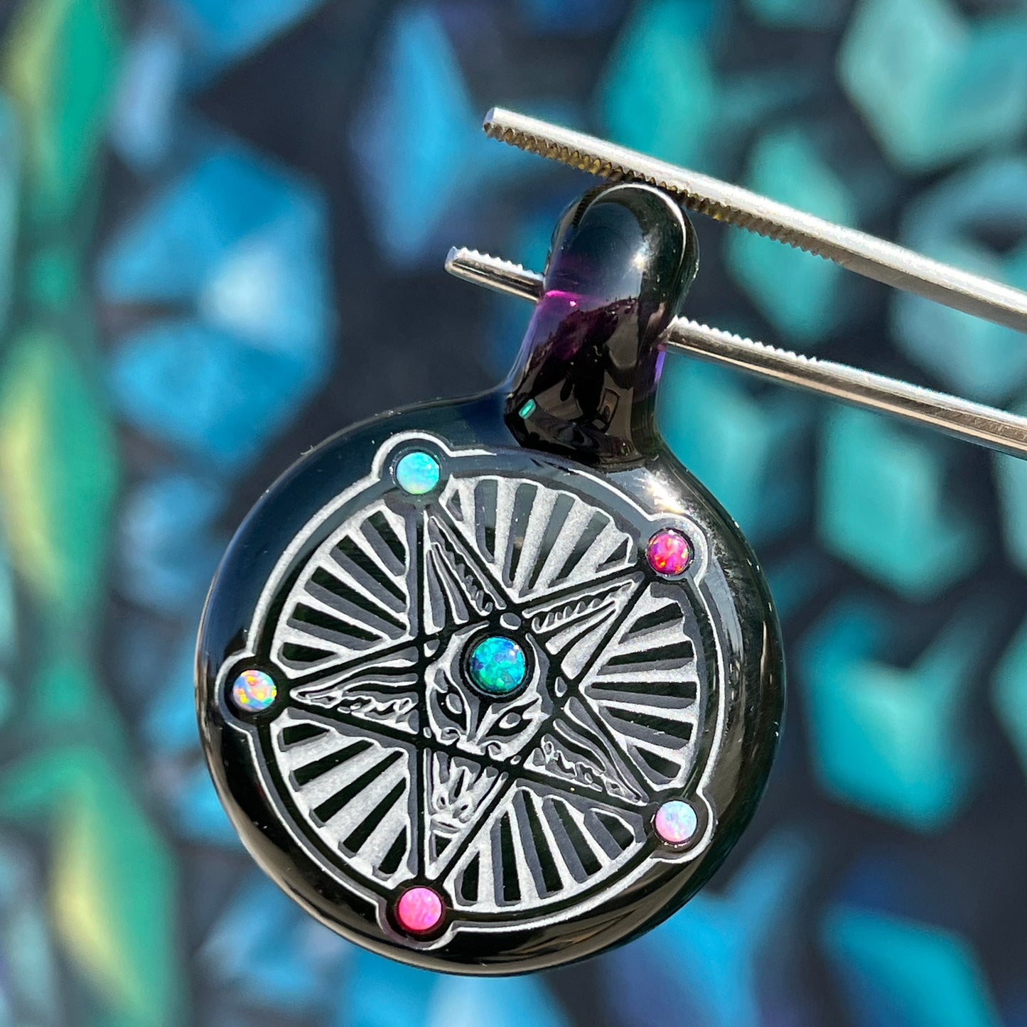 Dwrek Six Of Opal Pendant 2