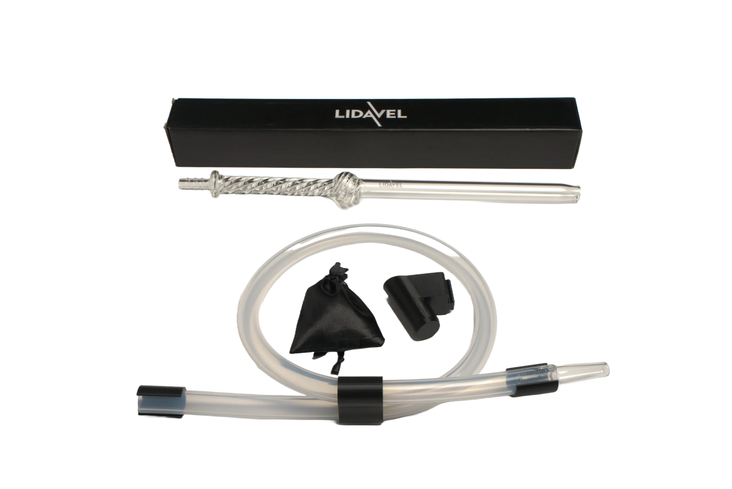 LidaVel Glass Handle and Hash Hose Bundle