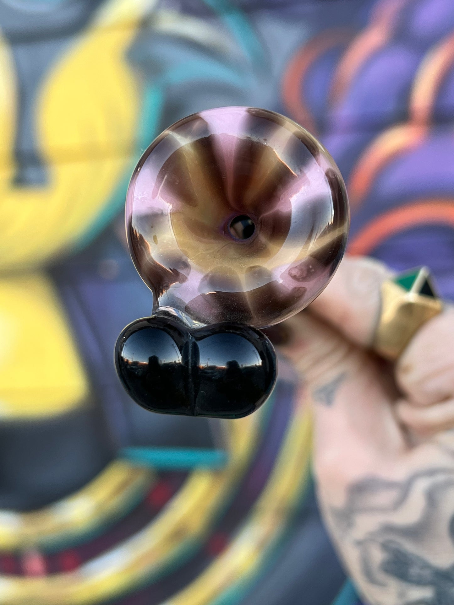 Sakibomb Black Heart Leopard 14mm Slide