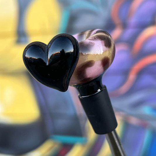 Sakibomb Black Heart Leopard 14mm Slide
