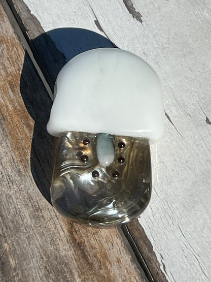 Sakibomb Electrum Kiwi Pendant