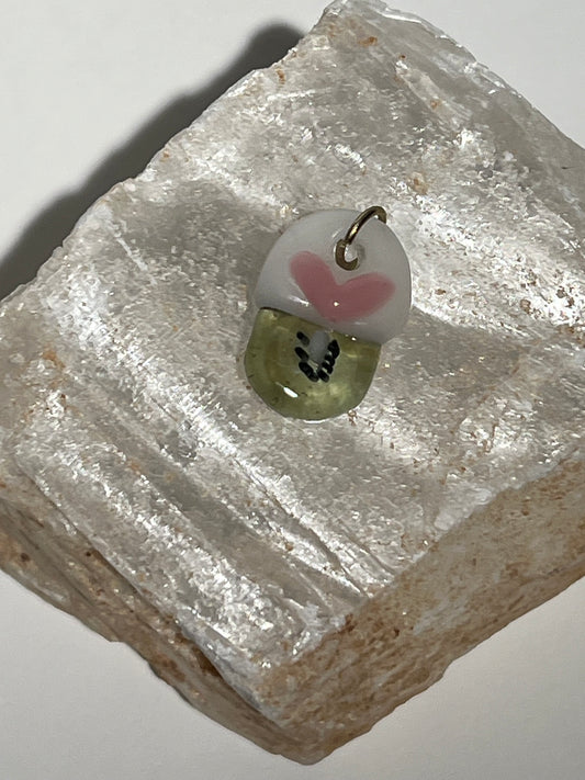 Sakibomb Electrum Mini Kiwi Pendant #4