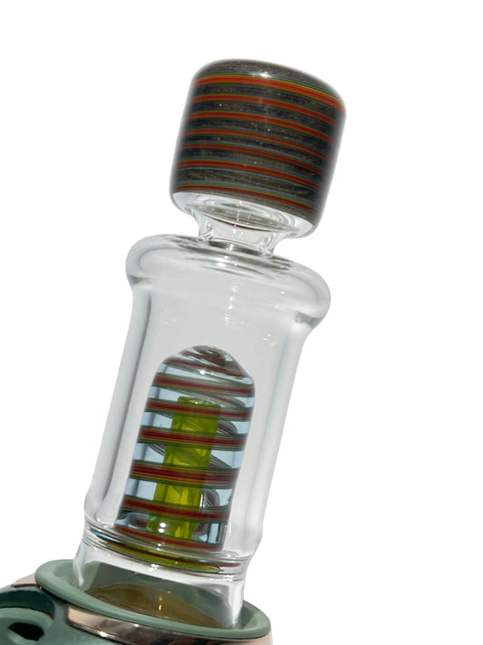 Smiley Lined Worked Perk Puffco Top