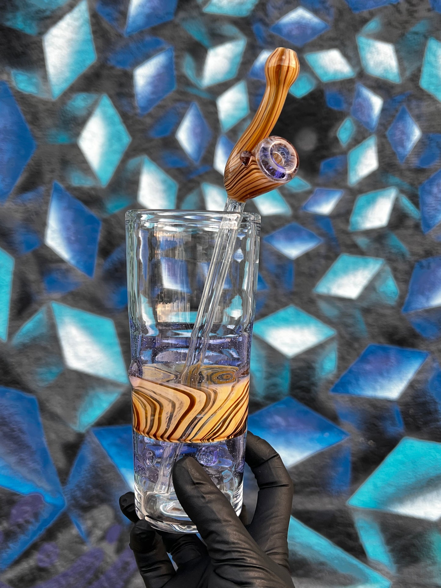 Chad G. Sip n Puff Set Purple Grain