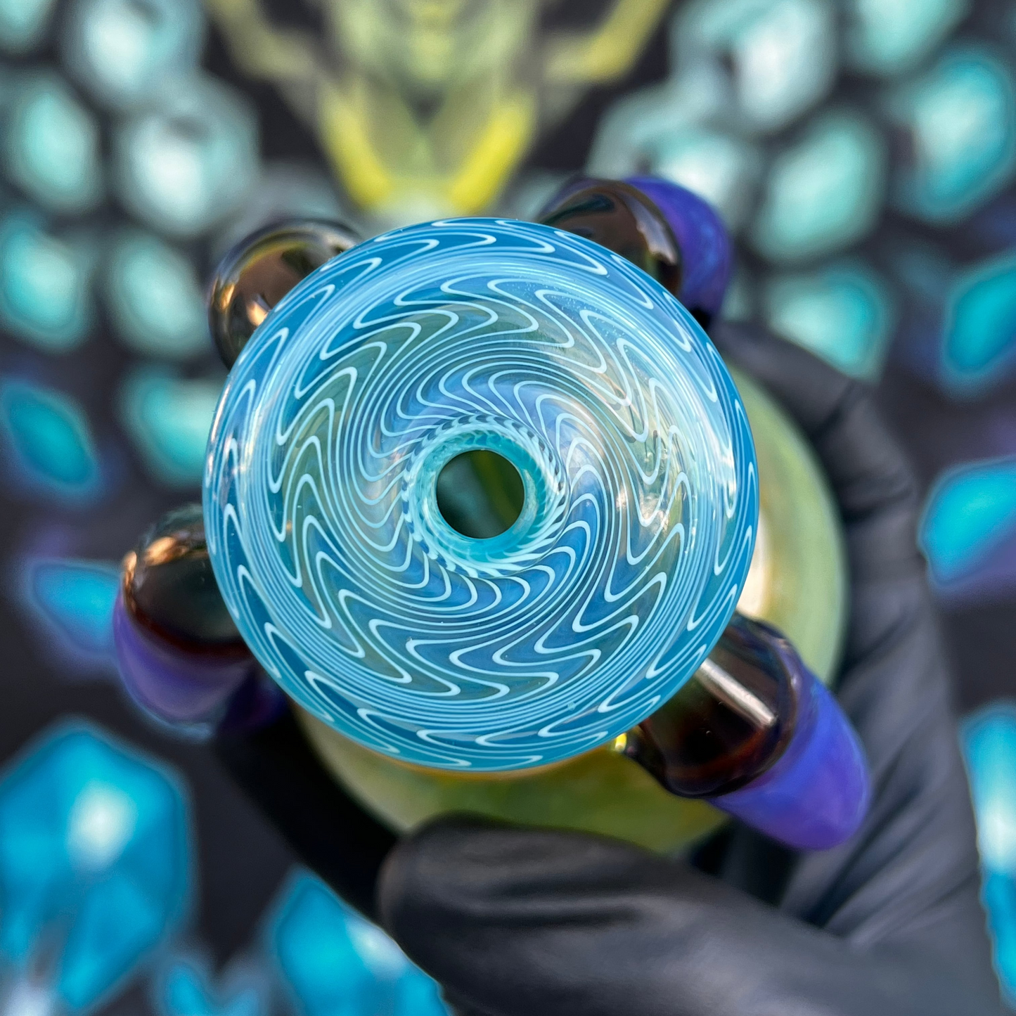 Mike Luna 10mm Orb with Dragon eye marble (Peli case included)