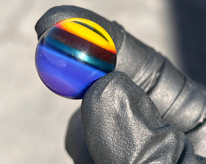 Mike Luna 10mm Orb with Dragon eye marble (Peli case included)