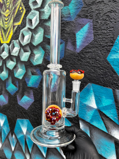 KGB Glass Stemless Donut Tube #1