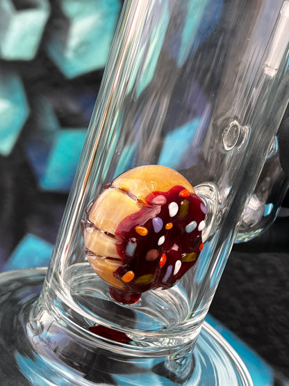 KGB Glass Stemless Donut Tube #1