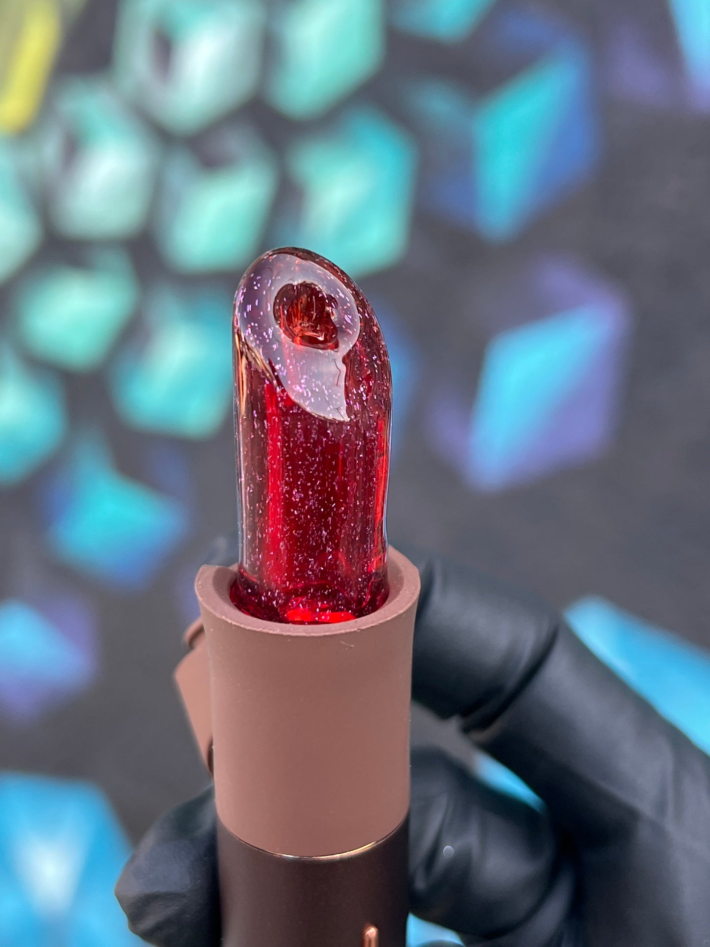 Sakibomb Ruby Red Dichro Lipstick Pivot Attachment