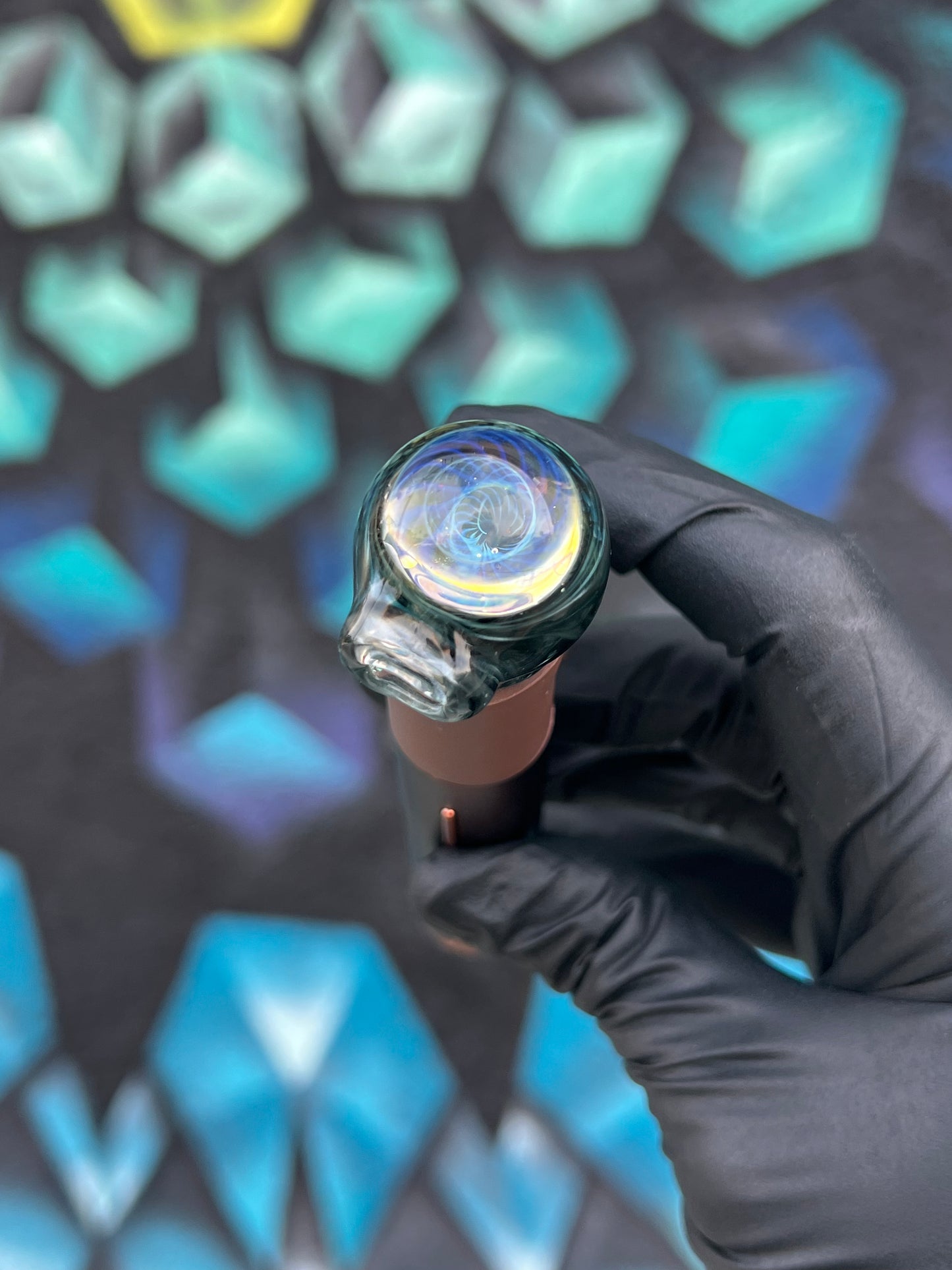 Nap Glass Pivot Fumed Implosion Top