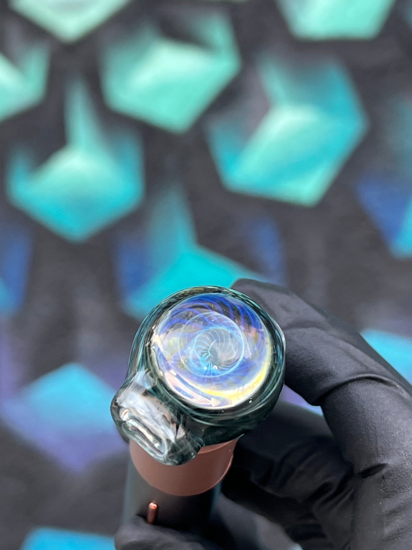 Nap Glass Pivot Fumed Implosion Top