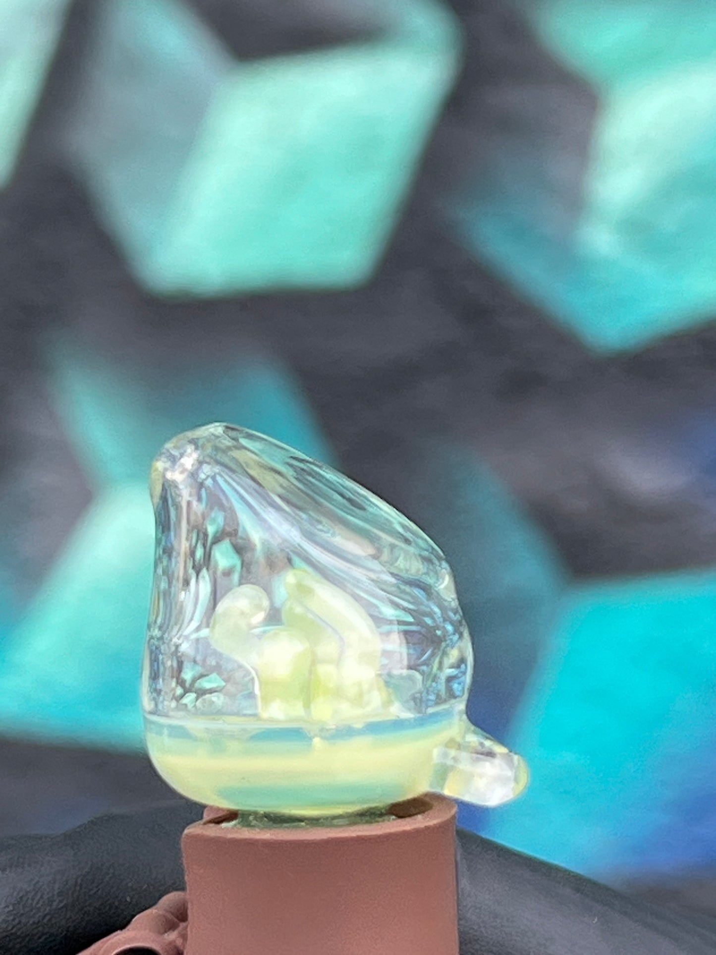 Nap Glass Pivot CFL Yoshi Anemone Top