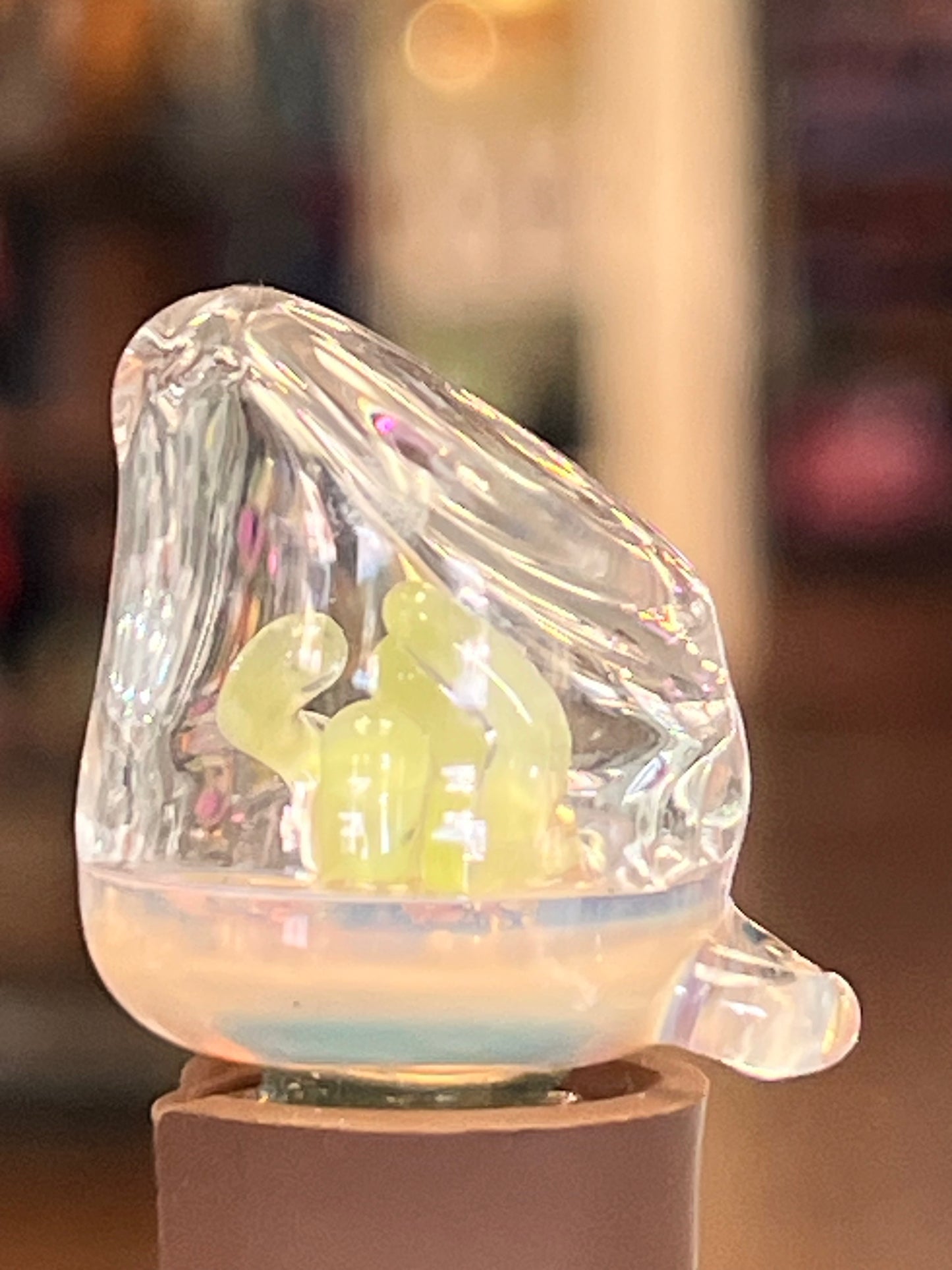 Nap Glass Pivot CFL Yoshi Anemone Top