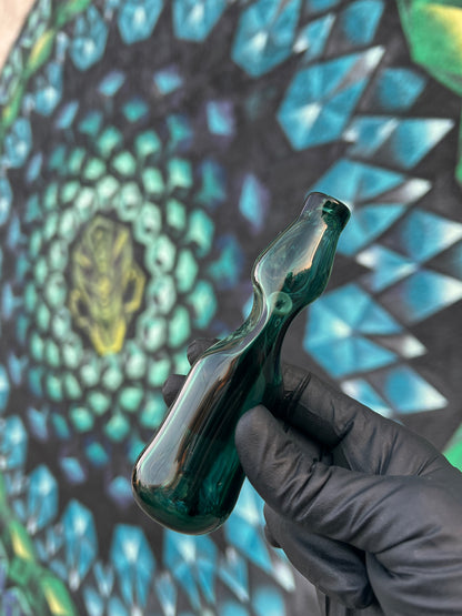 Sakibomb Ramune Chillum with a lil Ant pearl inside