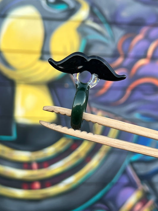 Sakibomb Mustache Joint Holder Ring # 7 Size 6