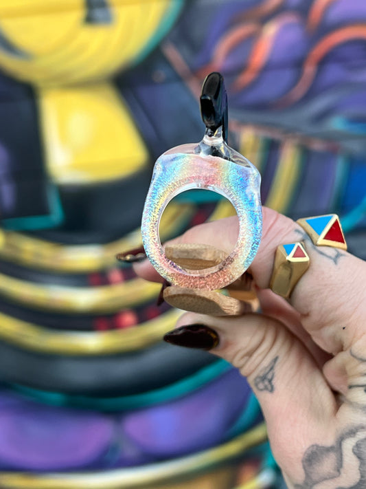 Sakibomb Mustache Joint Holder Ring # 8 Size 8.5